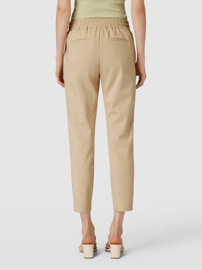 B.Young Stoffen broek met verkorte pijpen, model 'RIZET' Beige - 5