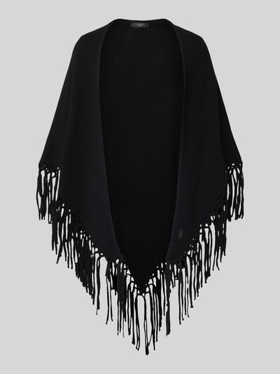 Weekend Max Mara Wollschal aus reiner Schurwolle Modell 'TORNADO' Black 2