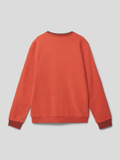 s.Oliver RED LABEL Sweatshirt met motiefprint Terracotta - 3