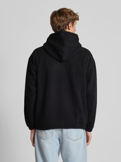 Levi's® Hoodie met teddybont, model 'COZY UP' Zwart - 5