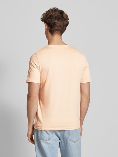 Jack & Jones T-Shirt mit Label-Print Modell 'SIMON' Apricot 5
