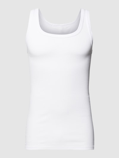 Götzburg Wäsche Tanktop aus Baumwolle Modell 'Pure' Weiss 2