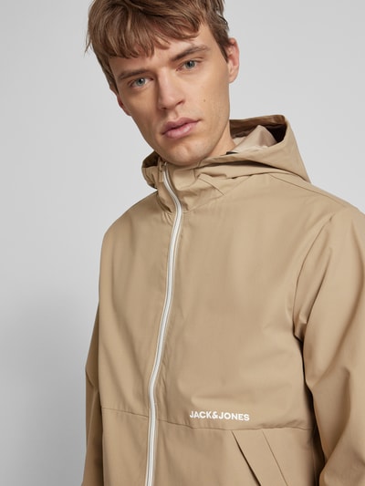 Jack & Jones Jacke mit Kapuze Modell 'ADAM' Beige 3