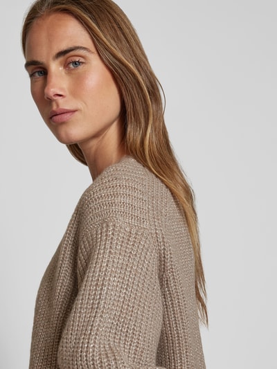 Juvia Pullover in Strick-Optik Sand 3