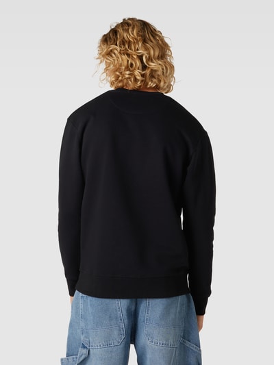 Jack & Jones Sweatshirt met ronde hals, model 'ESTAR' Zwart - 5