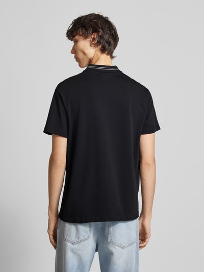 Balr. Poloshirt mit Label-Stitching Black 5