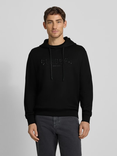 Antony Morato Hoodie mit Label-Detail BLACK 4