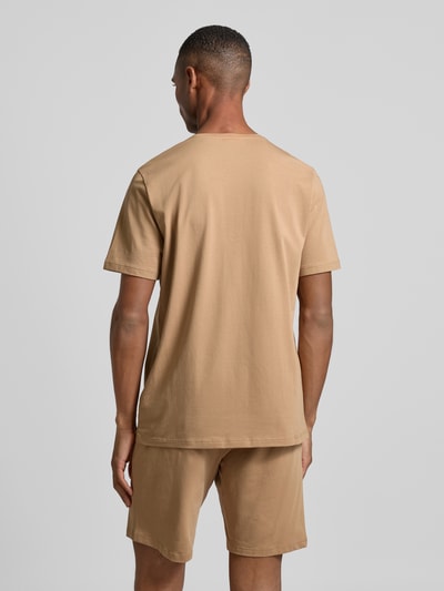 BOSS T-Shirt mit Logo-Detail Modell 'MIX&MATCH' Camel 5