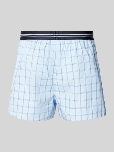 BOSS Boxershort met elastische band met label in een set van 3 stuks Blauw - 3