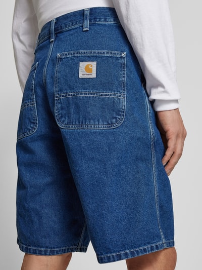 Carhartt Work In Progress Korte jeans met steekzakken, model 'SIMPLE SHORT' Jeansblauw - 3