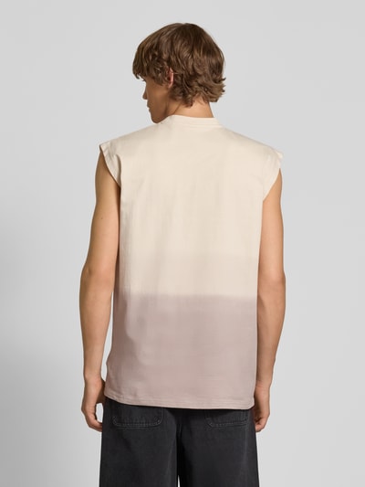 KARL KANI Tanktop mit Label-Stitching Beige 5