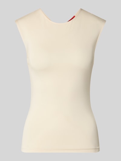 MAX&Co. Regular Fit Trägertop aus Viskose-Mix Modell 'BELLICO' Ecru 2