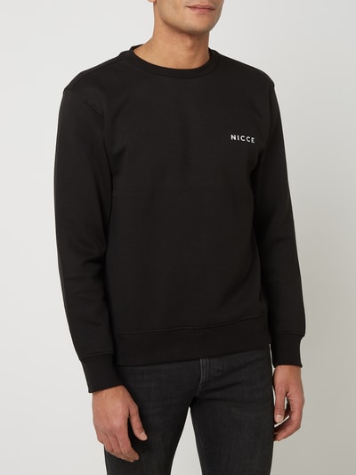 Nicce London Sweatshirt aus Baumwollmischung  Black 4