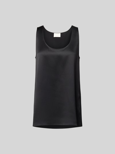 Juvia Relaxed Fit Top mit Rundhalsausschnitt Black 2