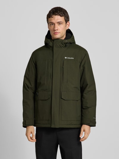 COLUMBIA Jack met labelprint, model 'Landroamer' Olijfgroen - 4