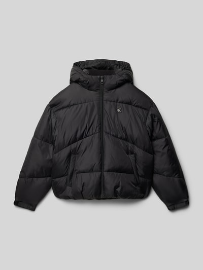Calvin Klein Jeans Steppjacke mit Logo-Badge Black 1