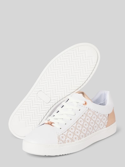 Tom Tailor Sneakers met labelmotief Wit - 3