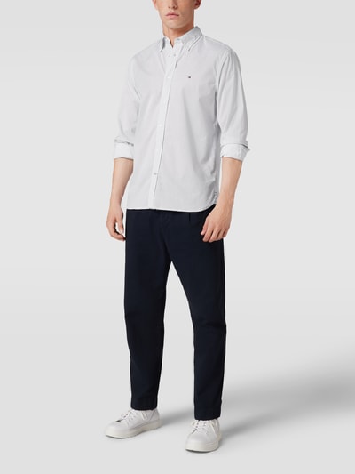 Tommy Hilfiger Freizeithemd mit Button-Down-Kragen Modell 'CORE FLEX MINI' Weiss 1