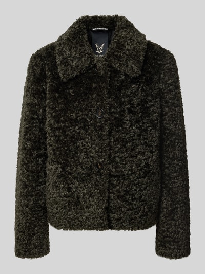 Produktfoto, Regular Fit Jacke mit Umlegekragen von FUCHS SCHMITT, Futerko, krój regular fit, wykładany kołnierz, listwa guzikowa, długość tyłu w rozmiarze 36: 52 cm, szerokość ramion w rozmiarze 36: 46 cm, szerokość klatki piersiowej w rozmiarze 36: 53 cm, długość rękawów w rozmiarze 36: 62 cm