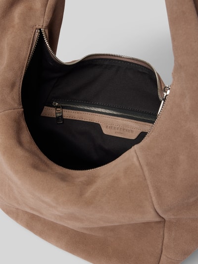 LIEBESKIND BERLIN Hobo Bag mit Reißverschluss Modell 'Ferrah' Taupe 5