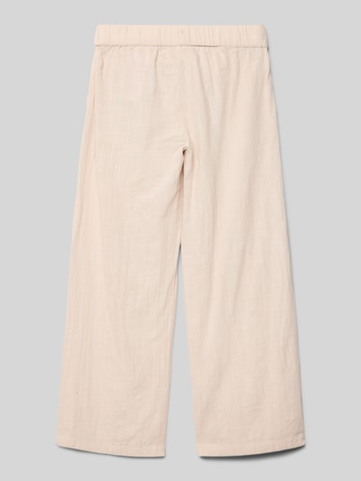Only Regular Fit Weite Hose mit Bindegürtel Modell 'TIZANA' Beige 3