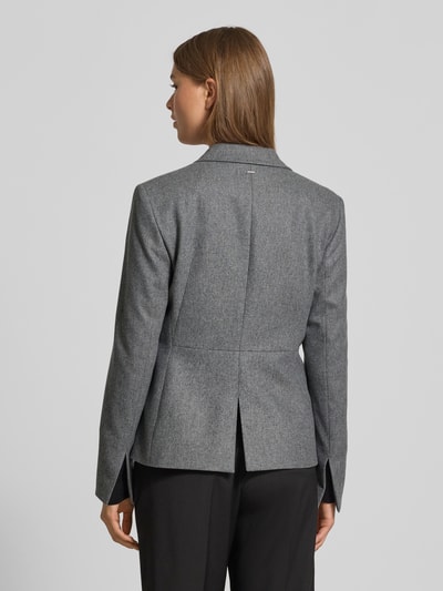BOSS Slim fit blazer van een mix van wol en lyocell, model 'JIA9' Lichtgrijs gemêleerd - 5