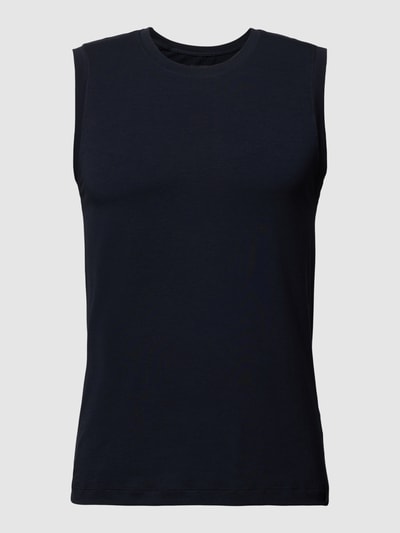 Schiesser Tanktop mit geripptem Rundhalsausschnitt Black 2