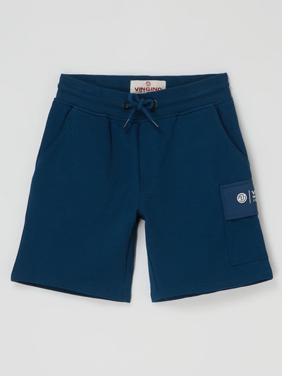 VINGINO Sweatshorts met cargozak, model 'Raiko'  Petrol - 1