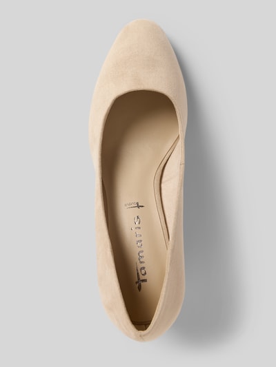 Tamaris Wide fit pumps met antislipzool Zand - 3