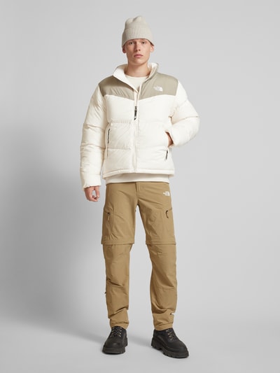 The North Face Steppjacke mit Stehkragen Modell 'SAIKURU' Offwhite 1