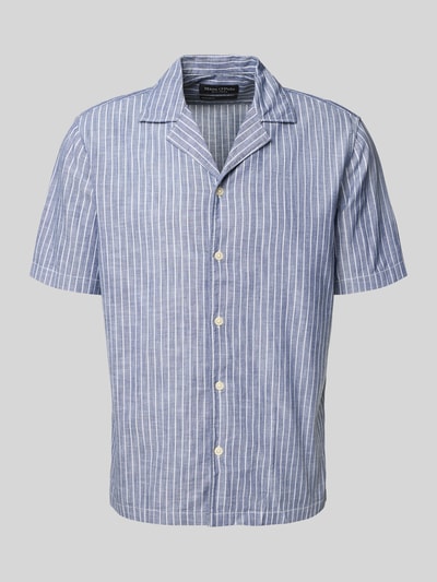 Marc O'Polo Koszula casualowa o kroju regular fit z czystej bawełny Jeansowy niebieski 2