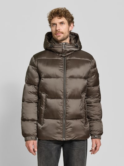 JOOP! COLLECTION Regular Fit gewatteerd jack met capuchonkraag Beige - 4