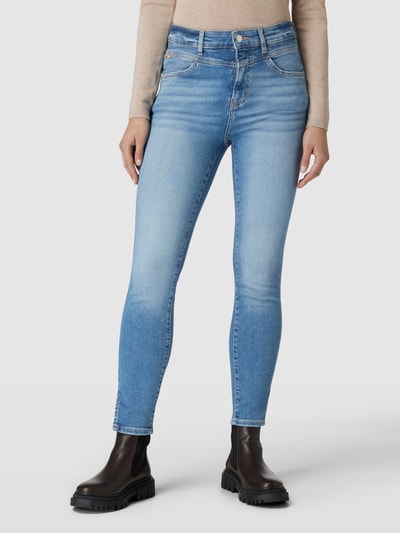 BOSS Orange Skinny fit jeans met labeldetail, model 'KITT' Jeansblauw - 4