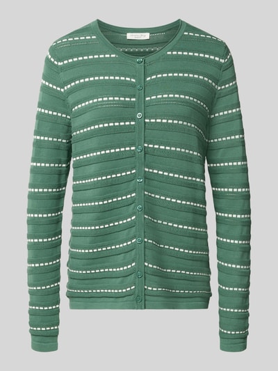 Christian Berg Woman Regular Fit Jacke aus reiner Baumwolle in Strick-Optik Bottle 1