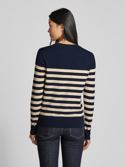 Tommy Hilfiger Strickpullover mit Logo-Stitching Marine 5