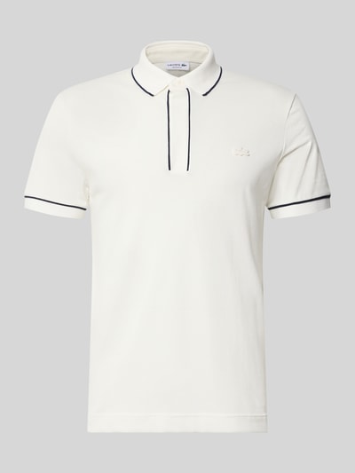 Lacoste Regular Fit Poloshirt aus Baumwoll-Mix Modell 'CHEMISE' Offwhite 1