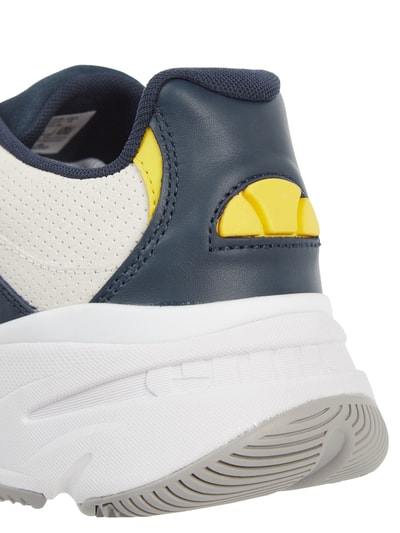 Ellesse Sneaker aus Velours- und Glattleder Dunkelblau 6