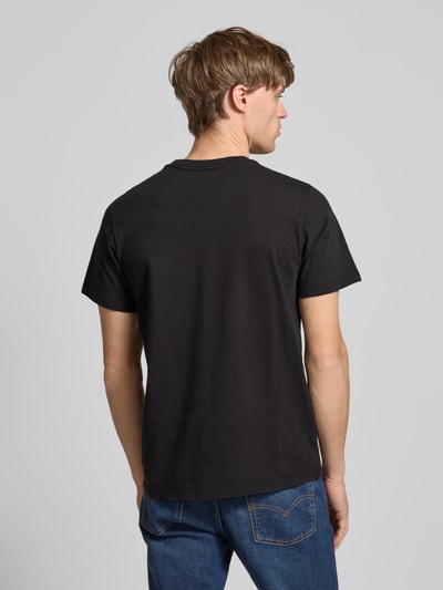 Levi's® T-Shirt mit Label-Print Modell 'CAVIAR' Black 5