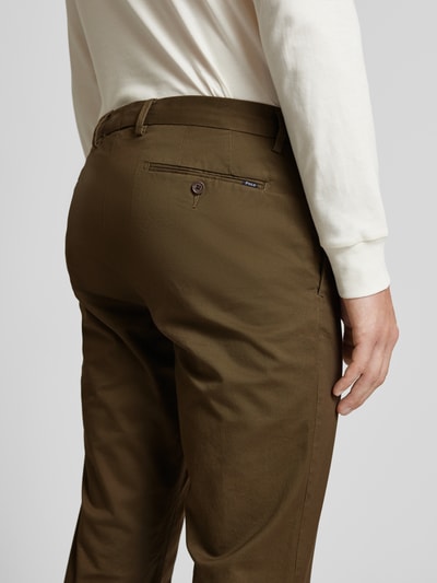 Polo Ralph Lauren Slim Stretch Fit Chino mit Gürtelschlaufen Oliv 3