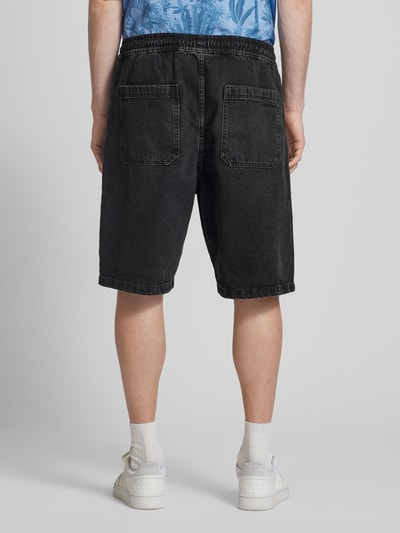 REVIEW Jeans Shorts mit elastischem Bund - Jorts Black 5