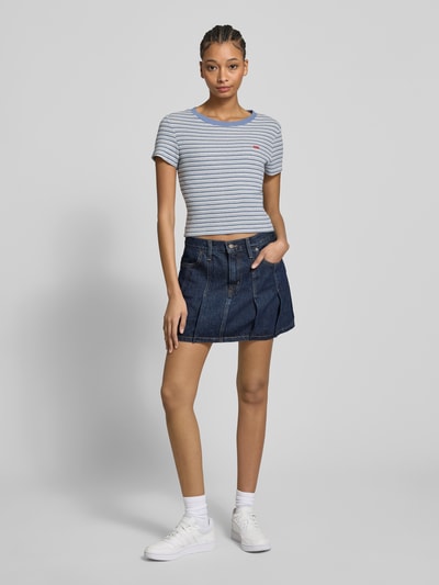 Levi's® Jeansrok met steekzakken Jeansblauw - 1