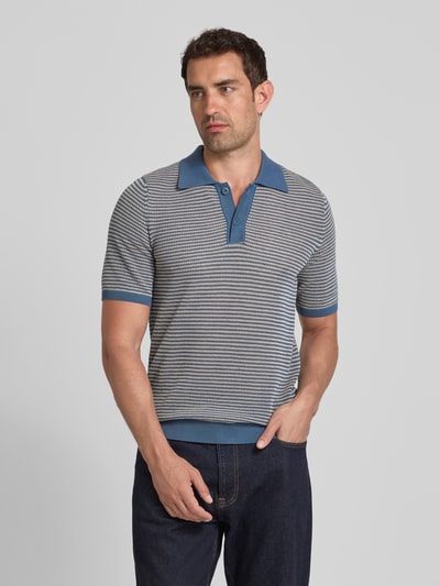 Marc O'Polo Regular fit poloshirt Blauw - 4
