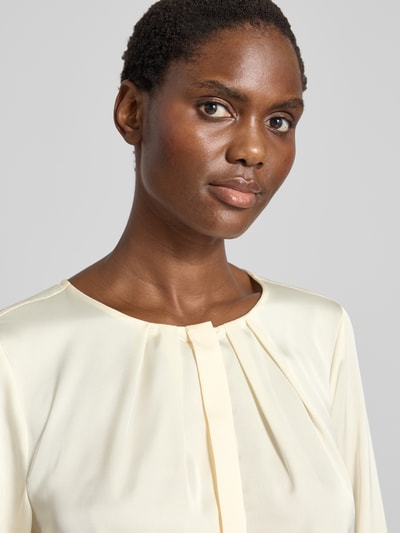 Christian Berg Woman Selection Hemdbluse mit verdeckter Knopfleiste Ecru 3