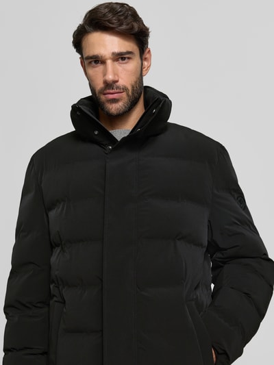 JOOP! Collection Regular Fit Steppmantel mit Eingrifftaschen Modell 'Chadwick' Black 3