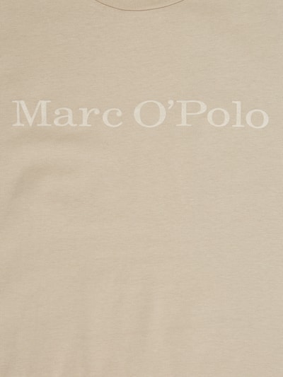 Marc O'Polo T-Shirt aus Bio-Baumwolle mit Logo-Print  Beige 3