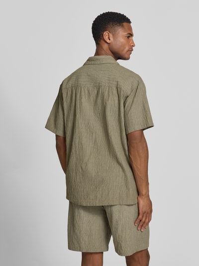 JACK & JONES Premium Regular Fit Freizeithemd mit Reverskragen Oliv 5