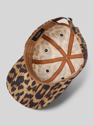 Guess Basecap mit Logo-Applikation Mittelbraun 2