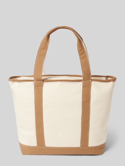 Tommy Hilfiger Strandtasche aus Baumwolle Beige 4