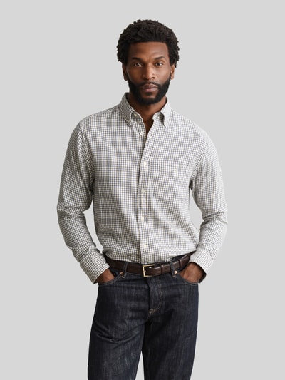 GANT Regular Fit Freizeithemd aus reiner Baumwolle Modell 'WINDBLOWN' Hellblau 4