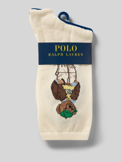 Polo Ralph Lauren Sokken met labeldetail Offwhite - 3
